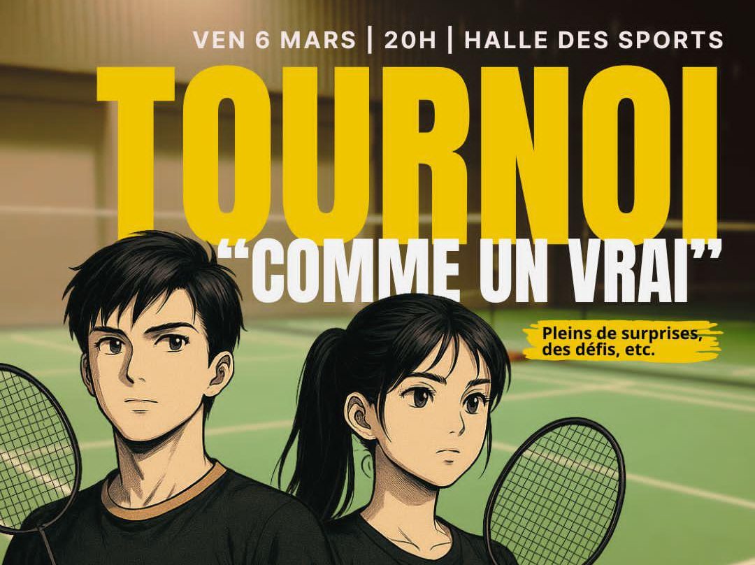 Lire la suite à propos de l’article 2ème tournoi « Comme un vrai »